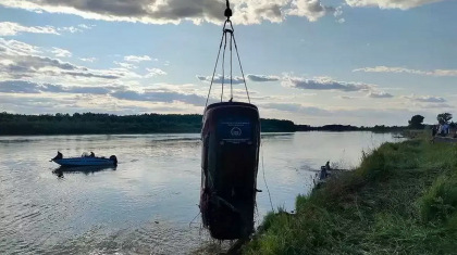 Павлодар облысында жоғалып кеткен ер адам көлігімен бірге өзен түбінен табылды