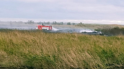Астана маңында бір апта бұрын тұтанған дала өрті сөндірілді