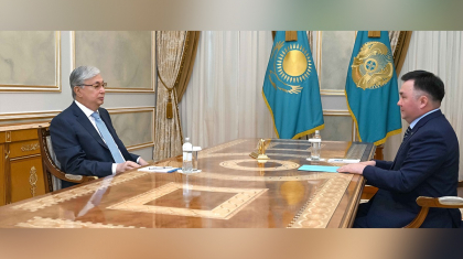 Президент Жоғары Сот төрағасы Асламбек Мерғалиевті қабылдады