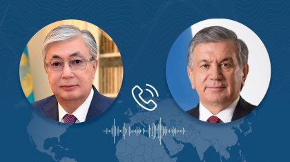 Мемлекет басшысы Өзбекстан Президенті Шавкат Мирзиёевпен телефон арқылы сөйлесті