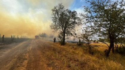 Батыс Қазақстандағы үш ауылда дала өрті сөндірілді