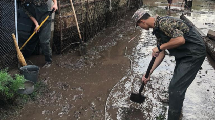 Талғарда сел қаупіне байланысты 150 адам эвакуацияланды