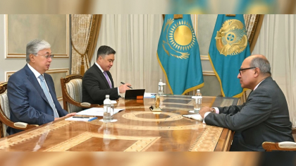 Президент сэр Сума Чакрабартиді қабылдады