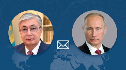 Мемлекет басшысы Ресей Президенті Владимир Путинге көңіл айту жеделхатын жолдады