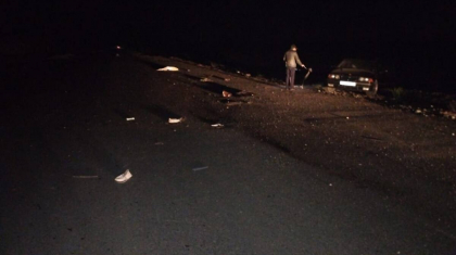 Жетісу облысында екі жеңіл көлік соқтығысып, бір адам қаза тапты