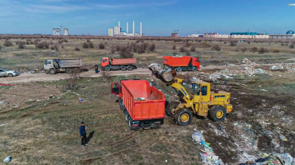 Астанада жыл басынан бері заңсыз үйілген 188 қоқыс орны анықталды