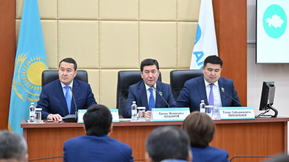 Мәжілістегі AMANAT фракциясы Премьер-министрдің есебін тыңдады