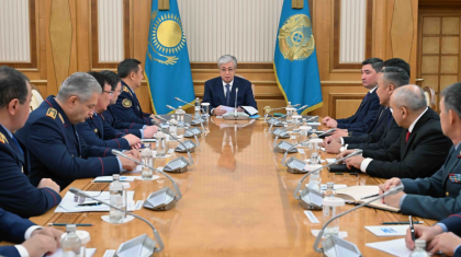 Президент Ішкі істер министрлігінің басшылық құрамымен кеңес өткізді