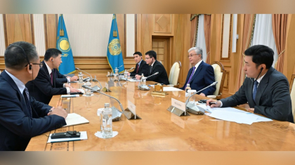 Президент Юй Баоцайды қабылдады