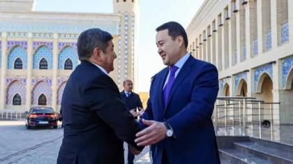 Таразда Қазақстан мен Қырғызстанның Үкіметаралық кеңесінің отырысы өтіп жатыр