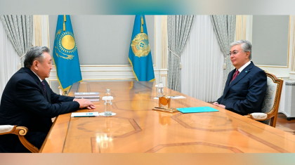 Президент мемлекет қайраткері Елеусін Сағындықовты қабылдады