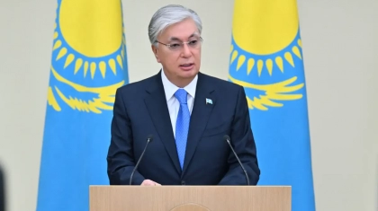 Президент Ресей газын Қазақстан арқылы Өзбекстанға тасымалдау жобасын іске қосу рәсіміне қатысты
