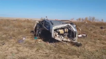 Ақтөбе облысында жол апатынан екі адам қаза тапты