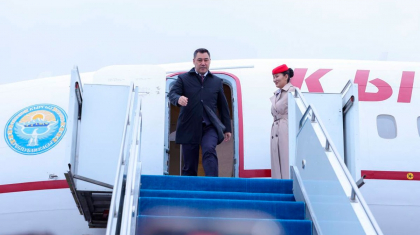 Садыр Жапаров жұмыс сапарымен Қазақстанға келді
