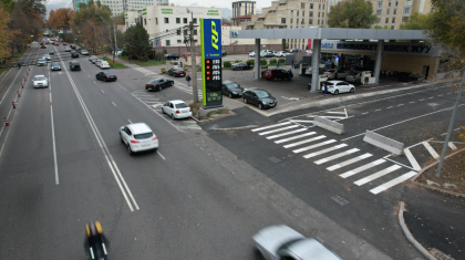 Алматыда Әйтеке би көшесін 142 метрге ұзарту жұмыстары аяқталды