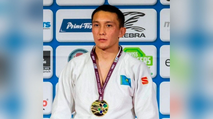 Ақтөбелік дзюдошы-полицей Қазақстан чемпионатынан алтын алқа жеңіп алды