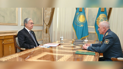 Президент Қорғаныс министрі Руслан Жақсылықовты қабылдады