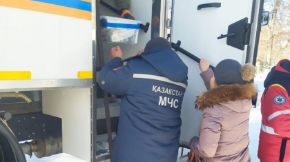 Түркістан облысында қар құрсауында қалған 1000-ға жуық адам құтқарылды