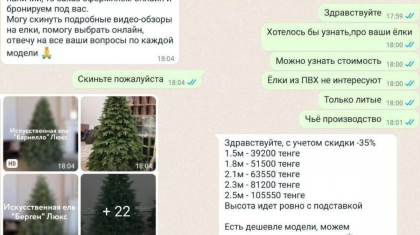 Ақтөбелік тұрғын арзан бағада шырша аламын деп алаяққа алданып қалды