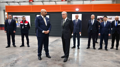 Президент елордада тағы бірнеше өндіріс кешенінің жұмысымен танысты
