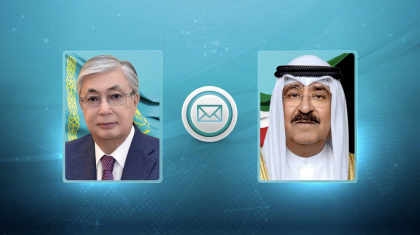 Президент Кувейт Мемлекетінің жаңа Әміріне көңіл айту жеделхатын жолдады