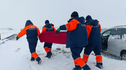 Жамбыл облысында қар құрсауында қалған адамдардың арасында қайтыс болғандар жоқ