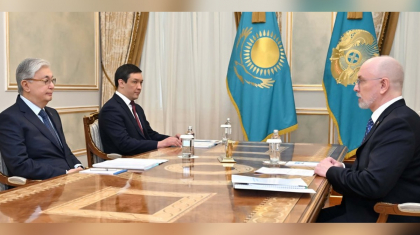 Тоқаев Жоғары сот кеңесінің төрағасы Денис Шиппті қабылдады