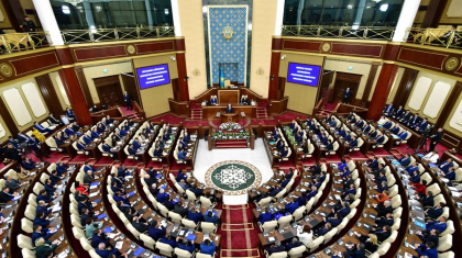 Президенттің қатысуымен Мәжілістің жалпы отырысы басталды