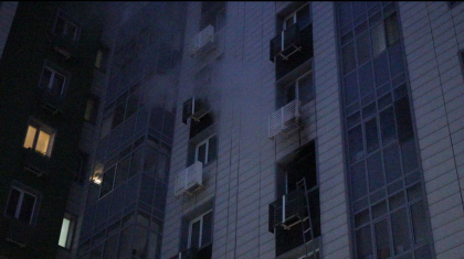 Елордадағы көпқабатты тұрғын үйлердің бірінде өрт шықты