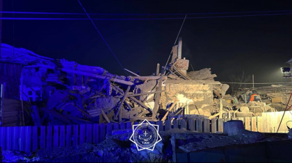 Қарағандыда тұрғын үйде жарылыс болып, үйінді астынан 1 адам шығарылды