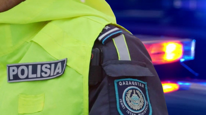 Қостанайда көлігінде талып қалған жүргізушіге полицейлер көмектесті