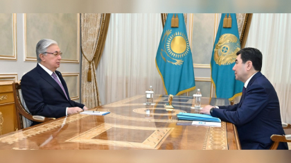Президент Мәжіліс төрағасы Ерлан Қошановты қабылдады