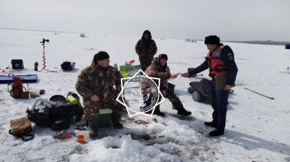 Мұз үстіндегі қауіпсіздік: Қарағанды облысында тәртіп бұзғандар жауапқа тартылды