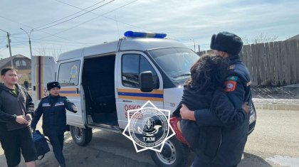 Семейде ірі өрттен екі адам құтқарылды