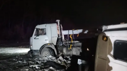 Астана – Петропавл тас жолында екі жүк көлігі соқтығысып, бір адам көз жұмды