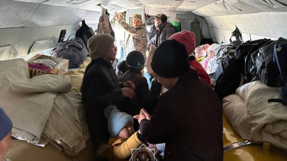 Ақтөбе облысындағы тағы бір ауылдың адамдары эвакуациялана бастады