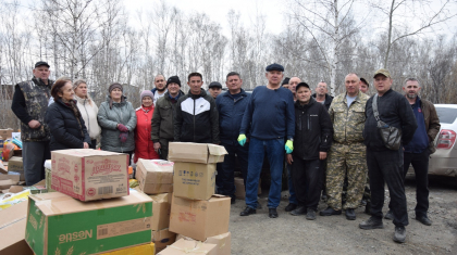 Сарбаздардың ата-аналары Петропавлға гуманитарлық көмек жіберіп жатыр
