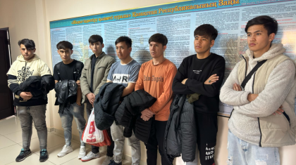 Ақтөбеде жасырынып жүрген Ауғанстанның 7 азаматы ұсталды
