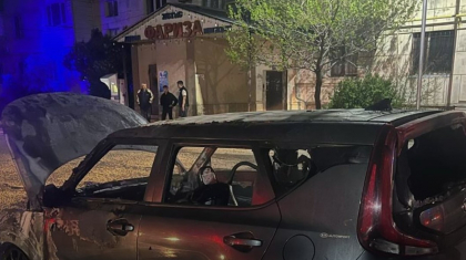 Жетісуда ауладағы көлікке бензин шашып, артынша оны өртеген күдікті ұсталды