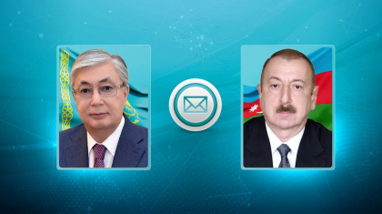 Мемлекет басшысы Әзербайжан Президентіне құттықтау жеделхатын жолдады