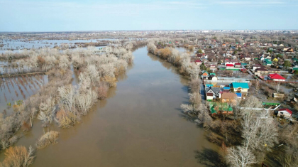 Жайық өзенінде су деңгейі төмендей бастады
