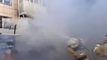 Астанада тағы бір тұрғын үй өртеніп жатыр