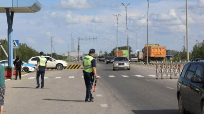 Астанада полиция күшейтілген режимге көшті