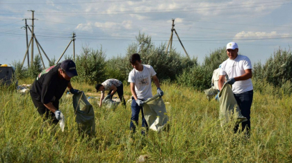 Қосшыда экоплоггинг  акциясы өтті