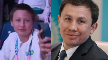 Головкиннің 14 жасар ұлы Олимпиадада жүр - желіде әртүрлі пікірілер тарады