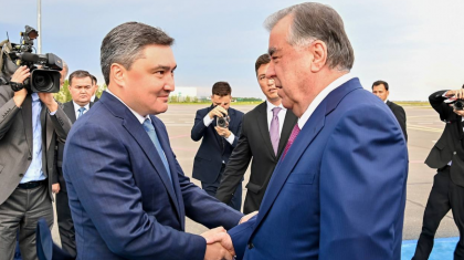 Астанаға Тәжікстан президенті Эмомали Рахмон келді