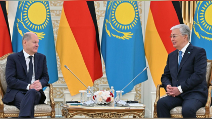 Қазақстанның мұнайы бізге келіп жатыр – Германия канцлері