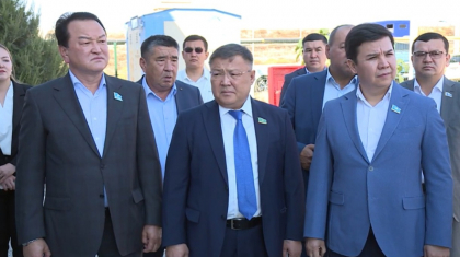 Халықтық штабтың мүшелері бүгін Қазығұрт ауданына жұмыс сапарымен барды