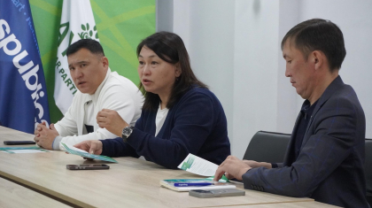 Халықтық штаб: Алматы облысында партия өкілдері АЭС салу бойынша референдумге қатысты отырыс өткізді