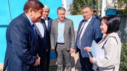 Халықтық штаб мүшелері ШҚО және Жамбыл облысының тұрғындарымен кездесті